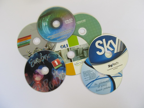 Тиражирование CD и DVD дисков