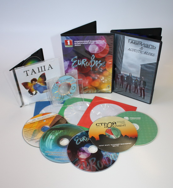 Примеры и образцы по печати на CD и DVD дисках
